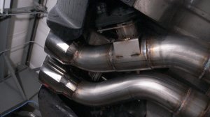 Cadillac CTS Performance Exhaust - Stainless Works - Catback System with Resonated X-Pipe and Dual-Mode Mufflers - `16-`19